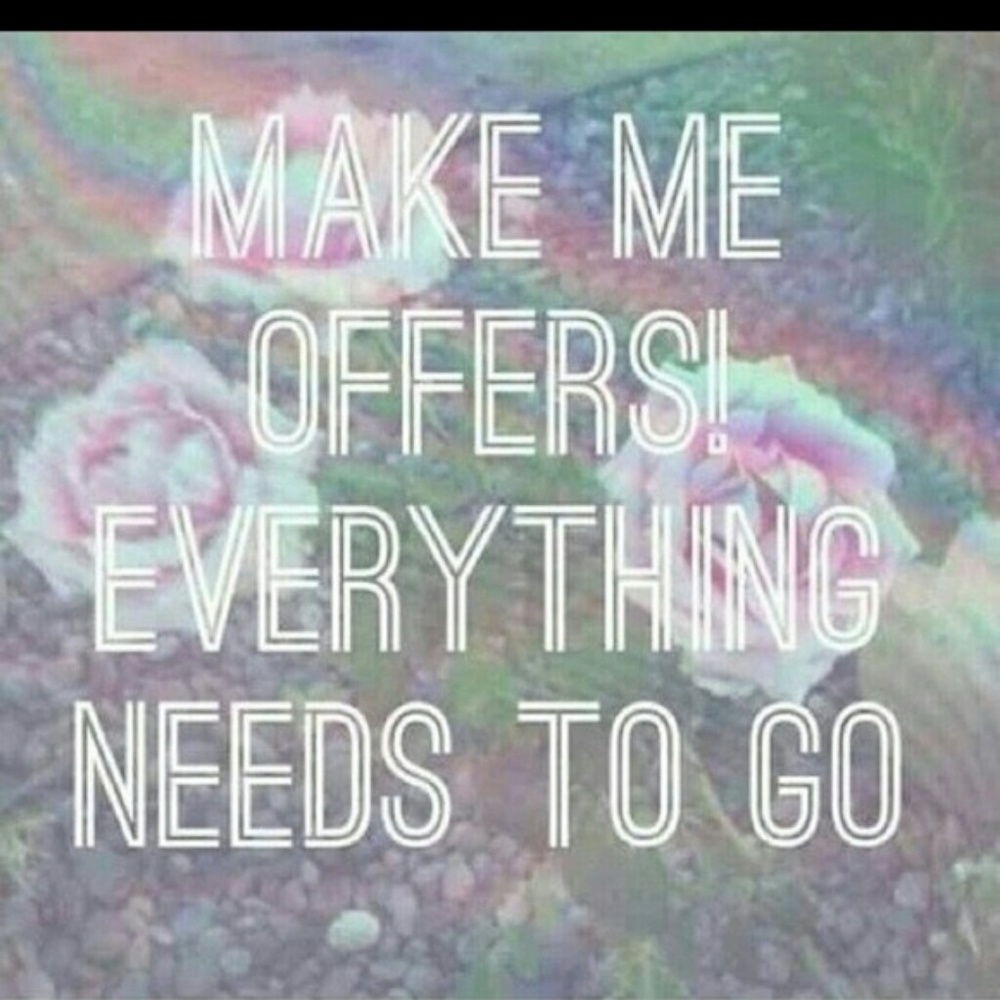 Low ball offers sometimes accepted too!